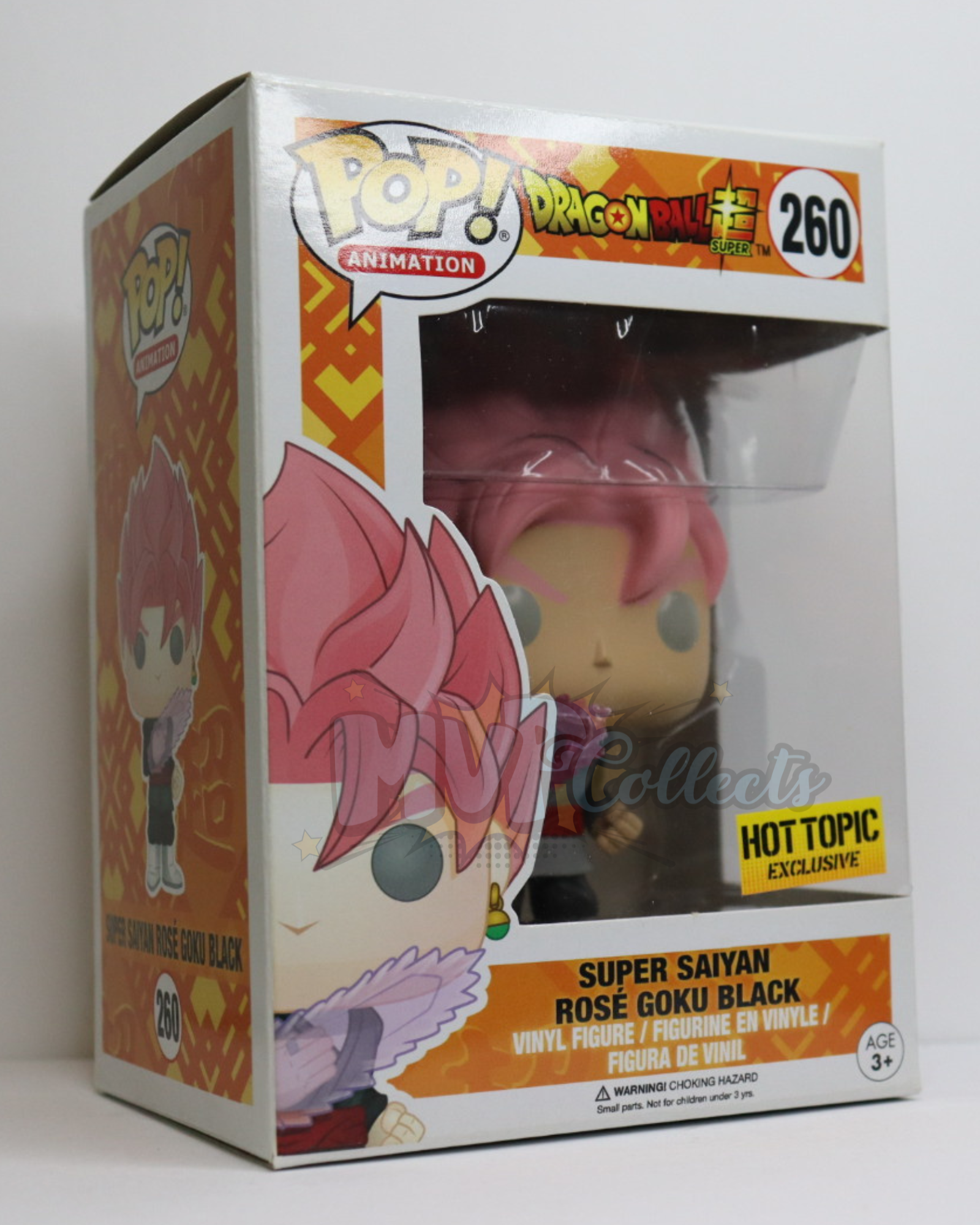Funko Pop! Animation Dragonball Super Super Saiyan Rose Goku Black Hot  Topic Exclusive Figure #260 - US
