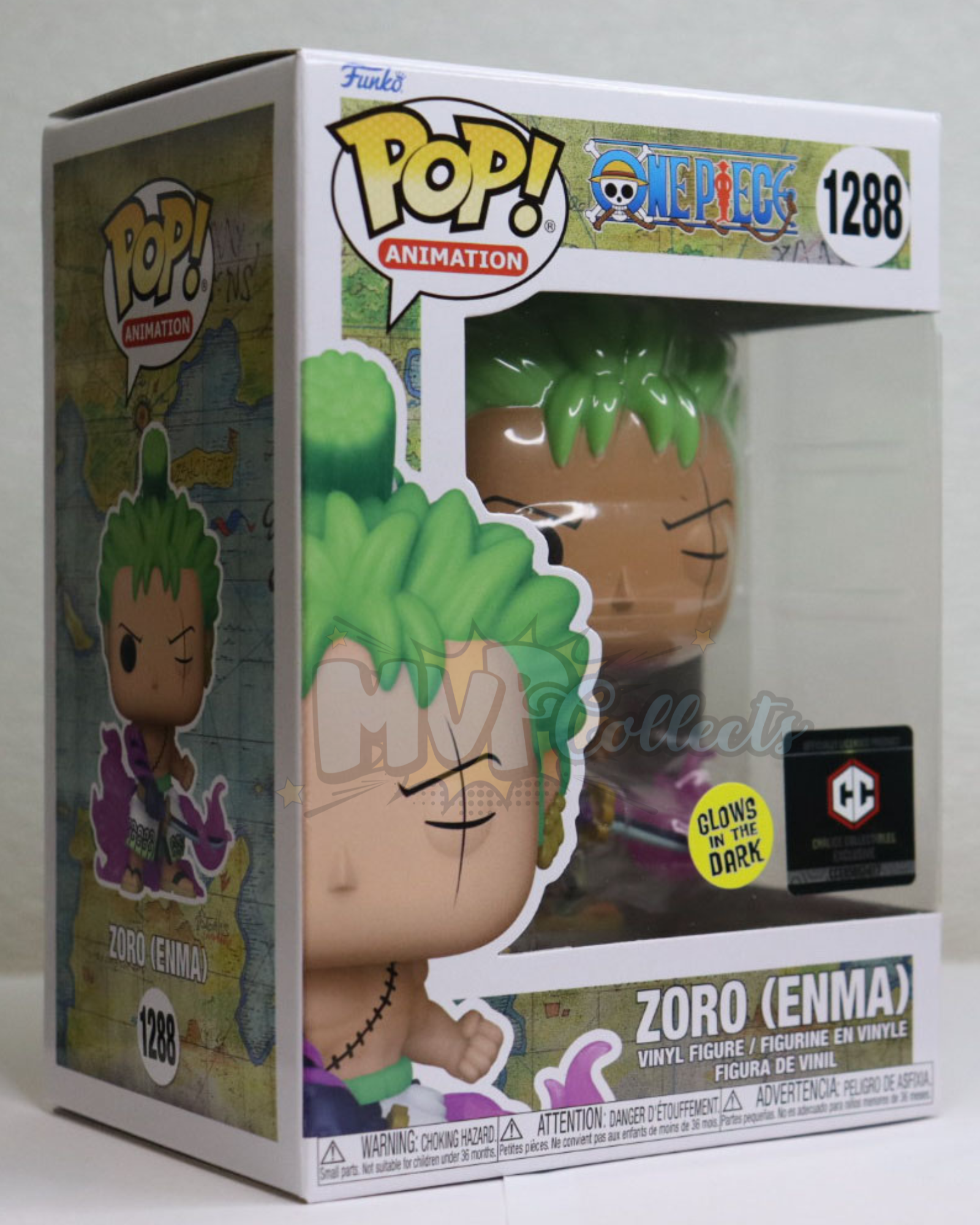 Check out the new Zoro w/ Enma Glow!!🔥#funko #funkopop #fyp #anime #o