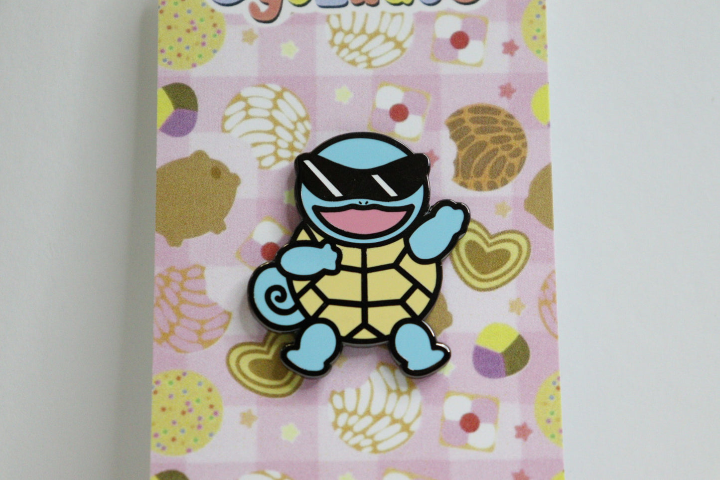 Squirtle with shades Enamel Pins