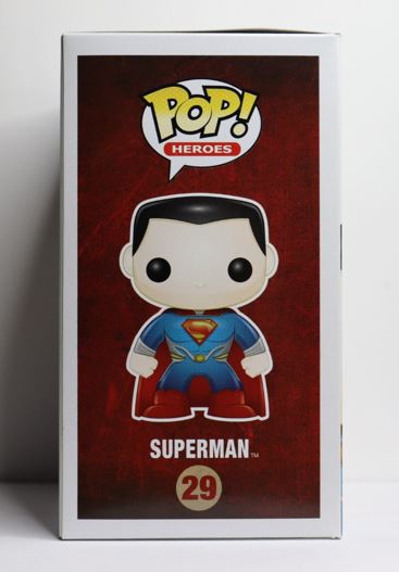 HEROES- Superman (MAN OF STEEL) Funko POP! #29