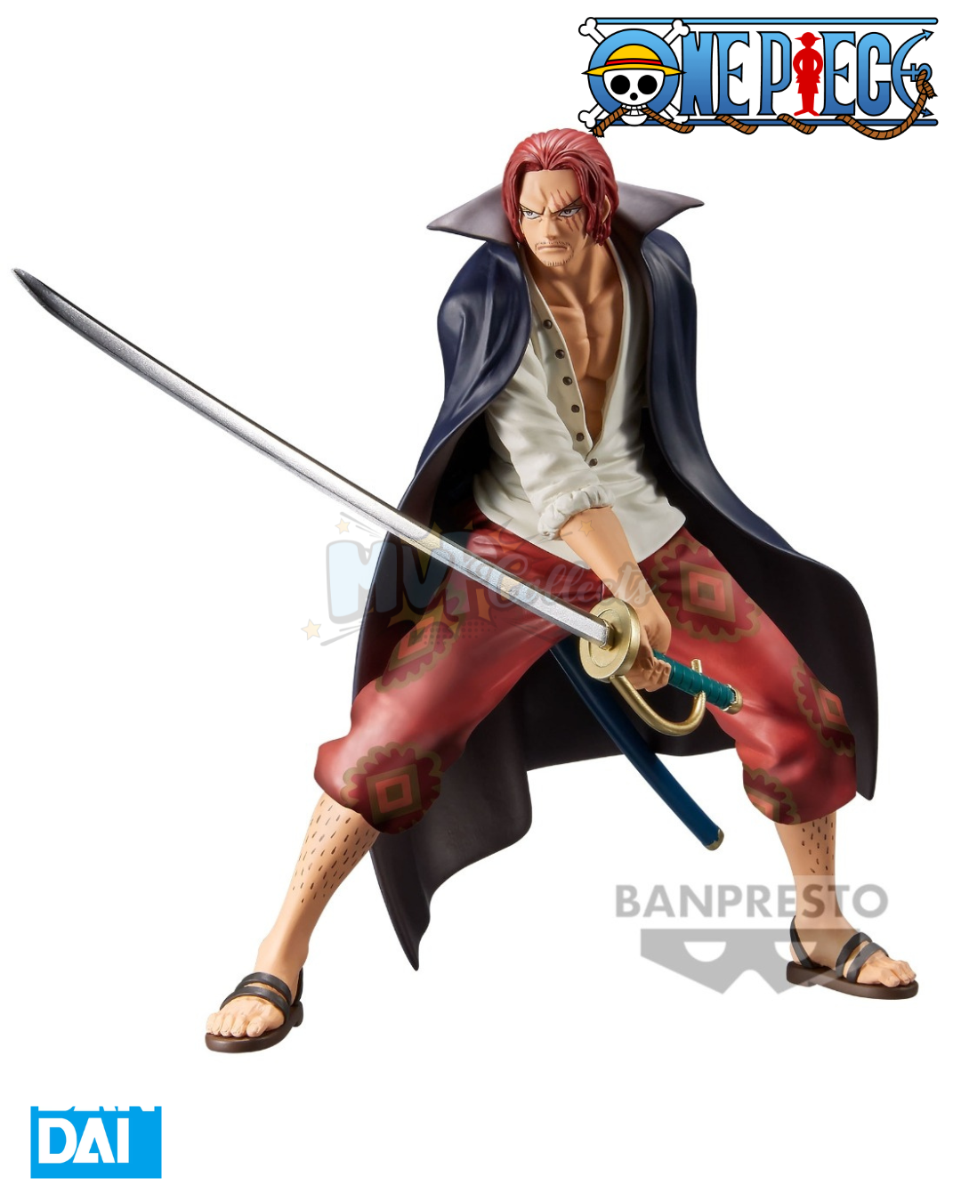 One Piece Film Red DXF Posing Figure Shanks