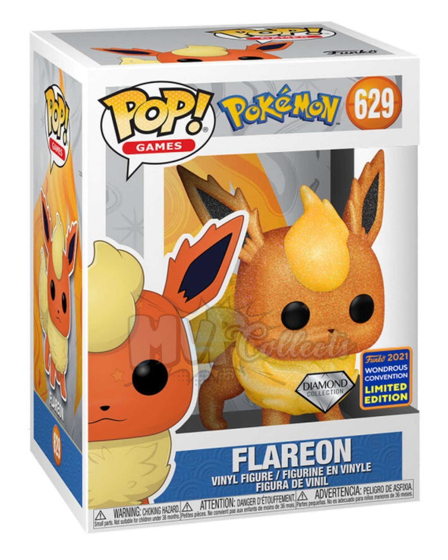 Flareon POP! Diamond Shared Convention (Pokemon) 629