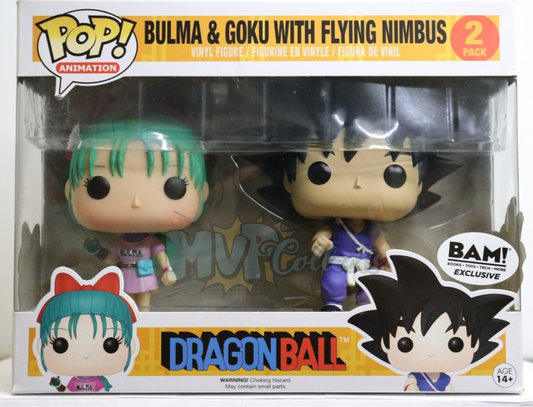Animation - Bulma and Goku (Dragon Ball ) Exclusive  Funko POP! # 2