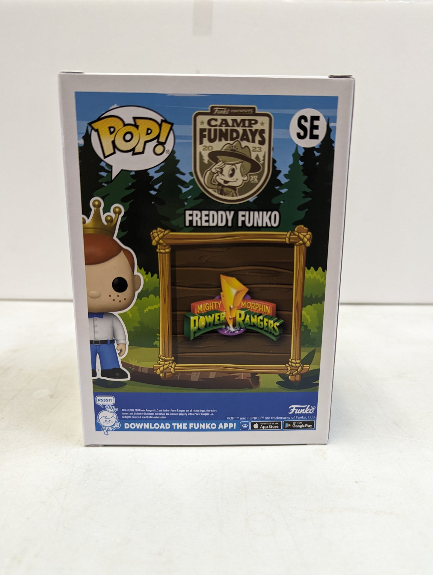 Freddy Funko as Green Ranger Glows in the Dark Camp Fundays 4000pcs