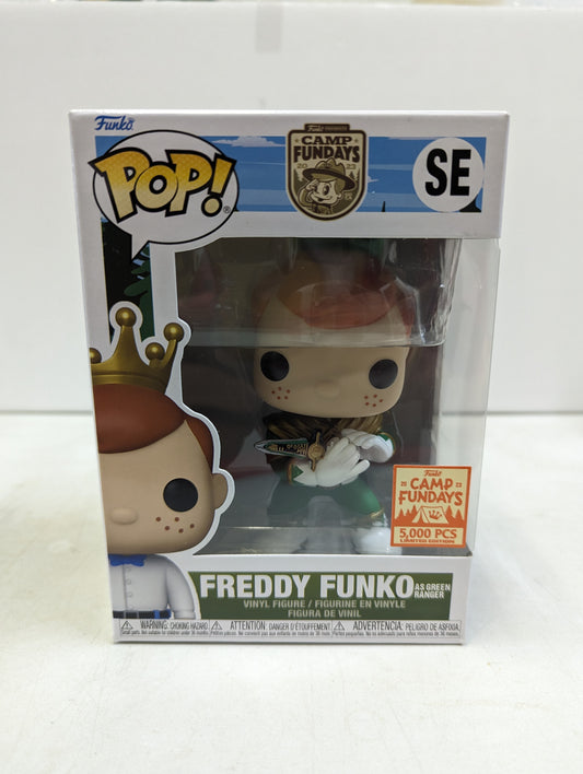 Freddy Funko as Green Ranger Camp Fundays 5000 pcs