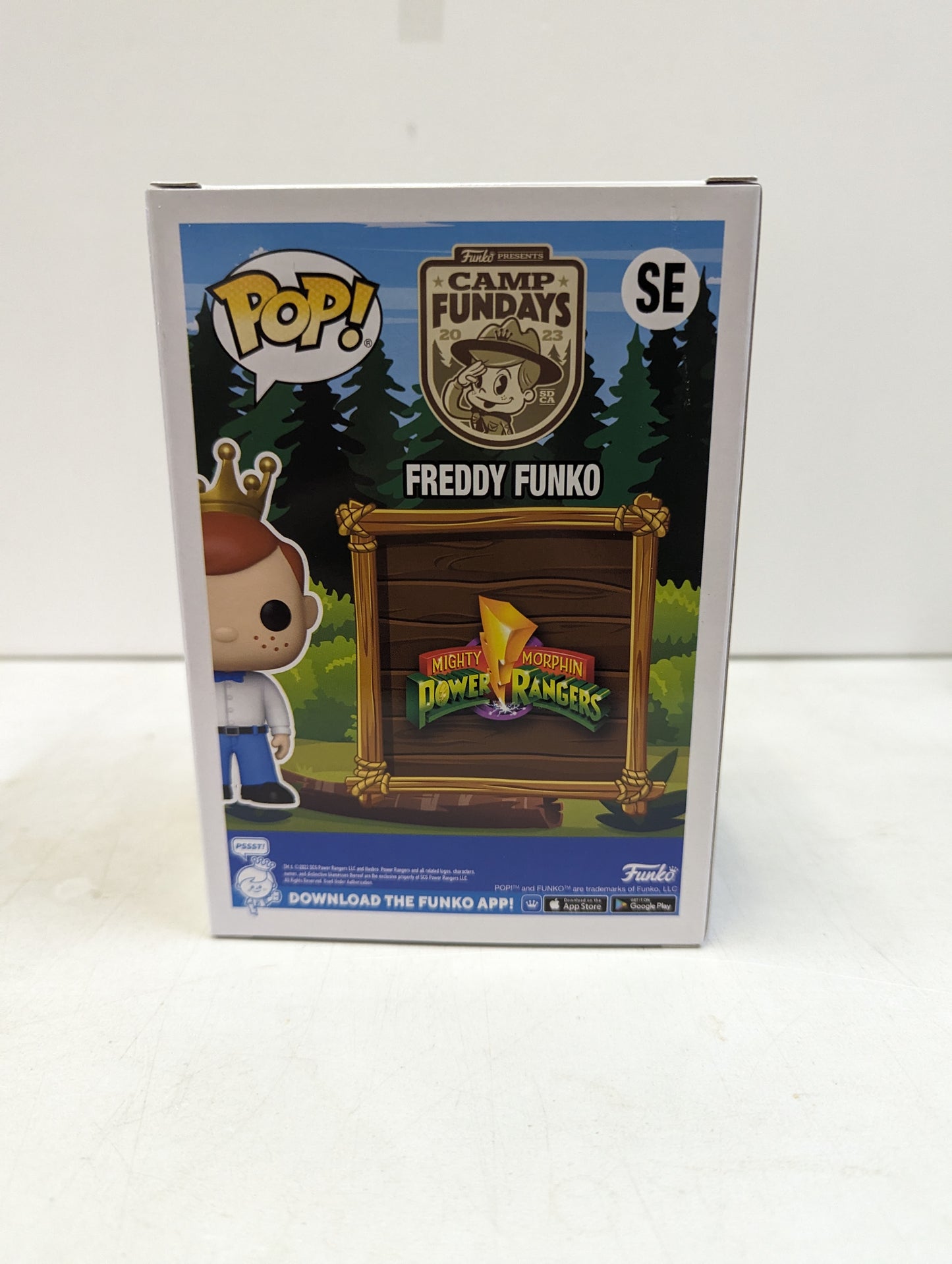 Freddy Funko as Green Ranger Camp Fundays 5000 pcs