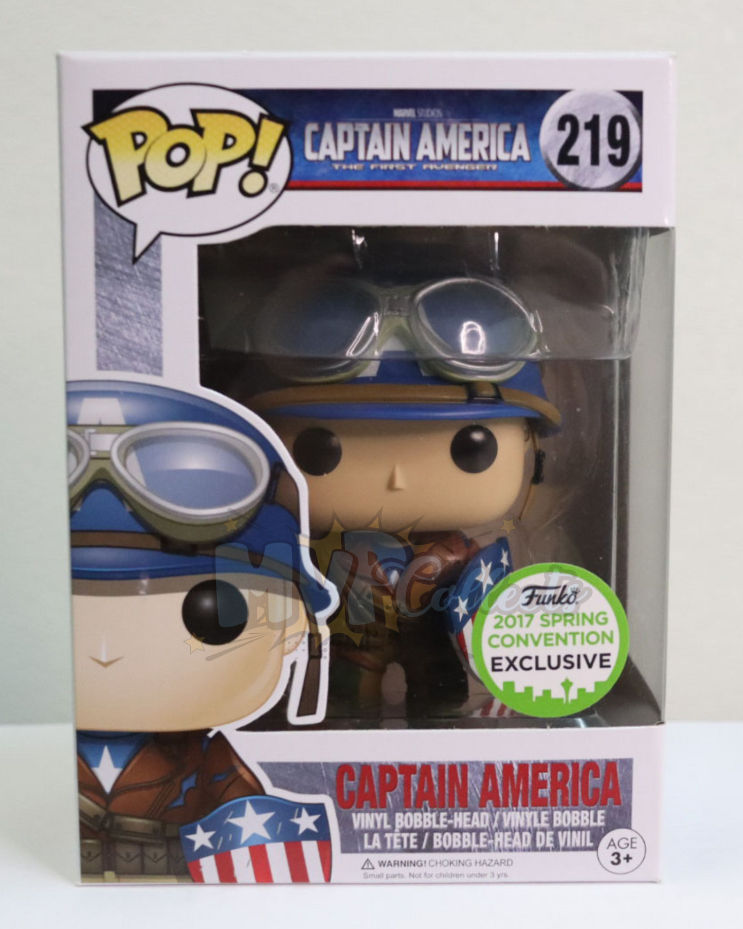 Captain America ECC Spring Exclusive (Marvel) Funko POP! #219