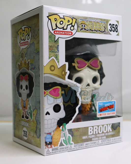Animation - Brook New York Comic Con (One Piece) Funko POP! #358