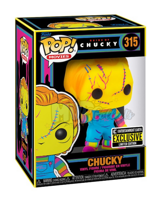 Chucky EE Exclusive Black Light POP! - 315