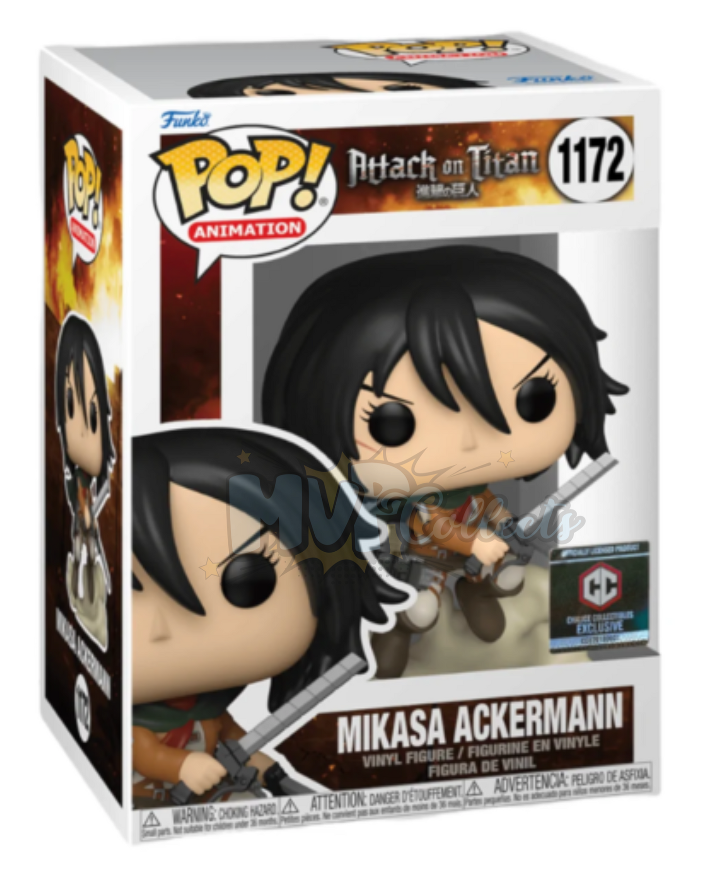 Mikasa Ackermann POP! Attack on Titan! Chalice Exclusive - 1172